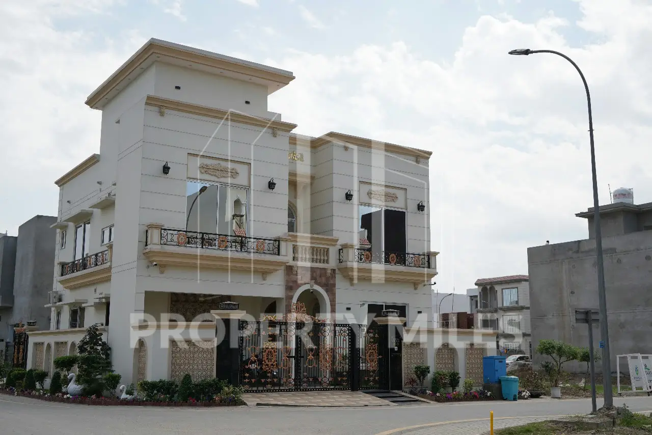 A completed home in Etihad Town Phase 1