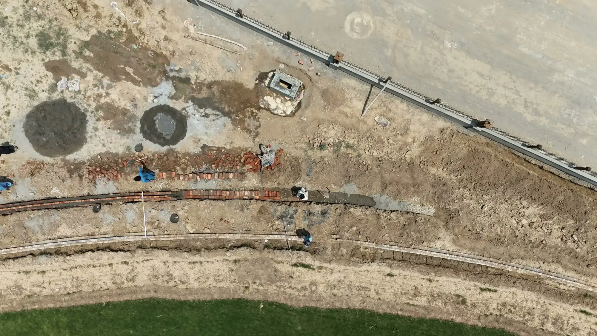 Construction progress in Etihad Town Phase 2